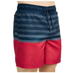 George Men's Patriotic Magic Print Swim Short